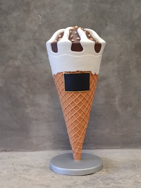 ICE CREAM SOFT SCOOP large 2ft plastic wall sign restaurant cafe coffee shop 
